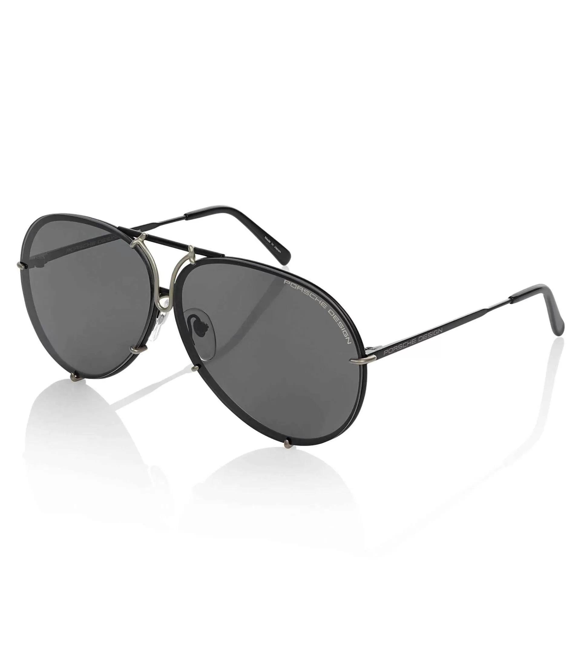 Porsche Design 50Y Óculos De Sol P´8478 (O) Black, Platinum Grey Flash Sale