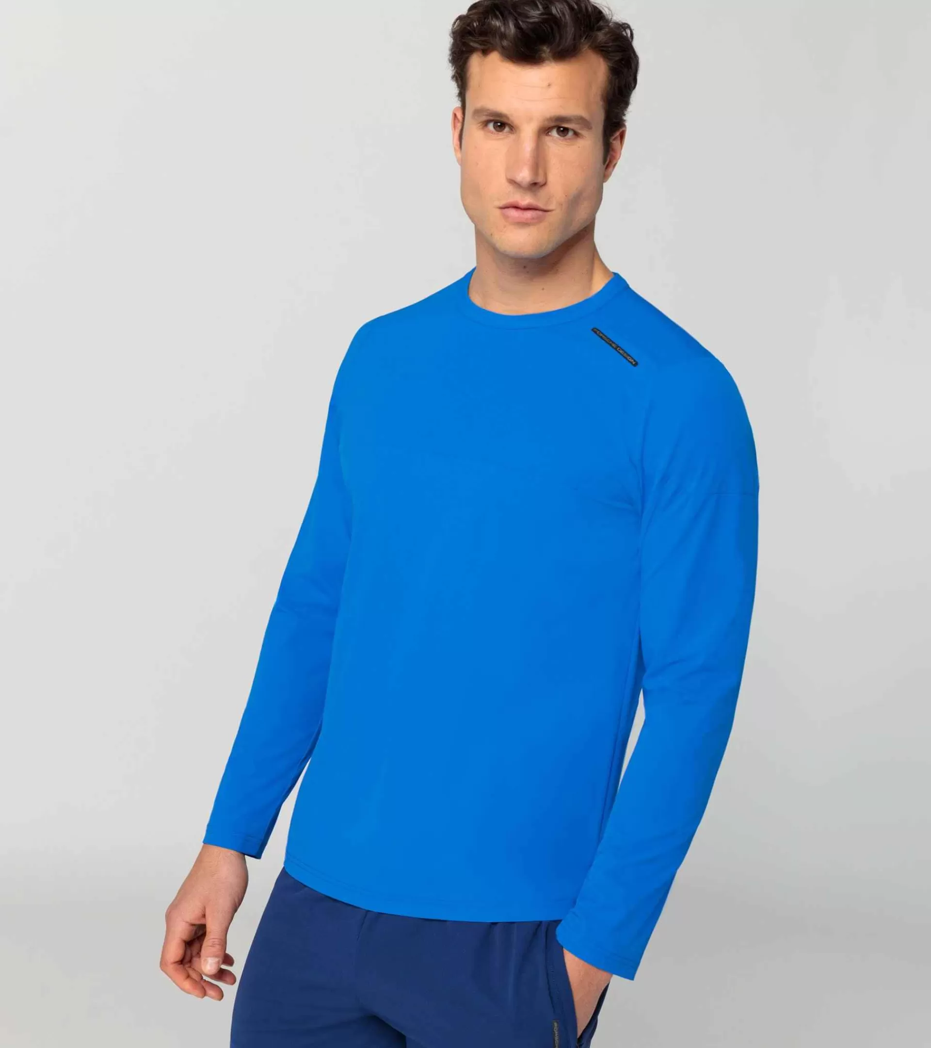 Porsche Design Active Longsleeve Ultra Blue Cheap