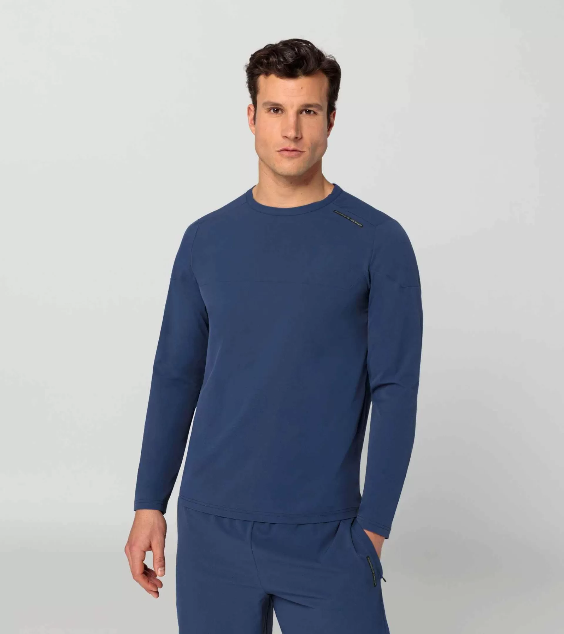 Porsche Design Active Longsleeve Persian Blue Outlet