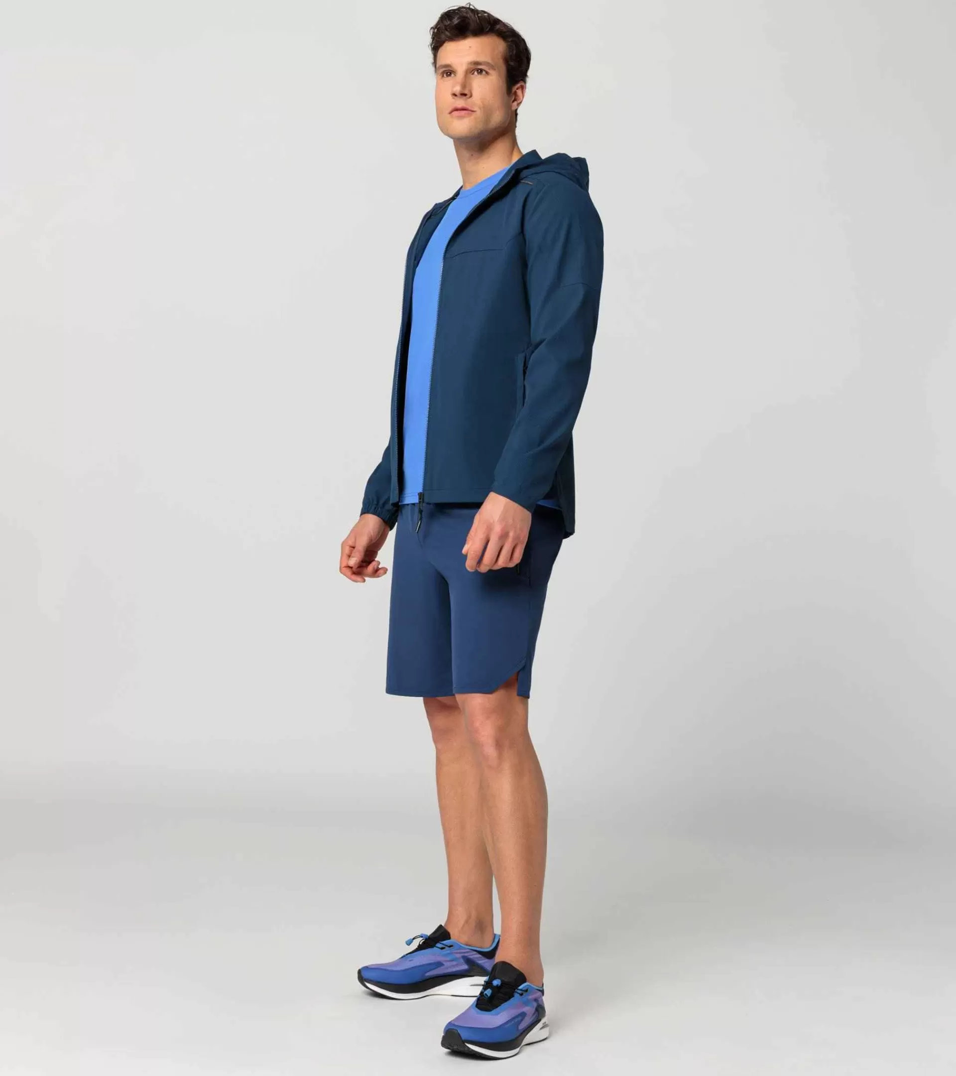 Porsche Design Active Packable Jacket Persian Blue Clearance