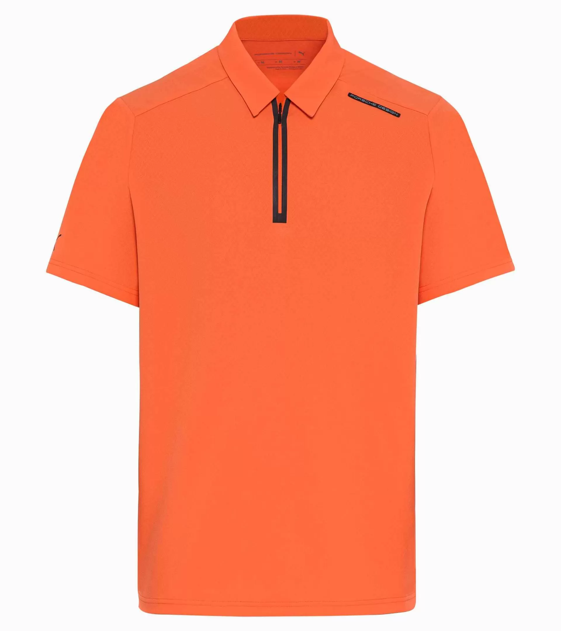 Porsche Design Active Polo Shirt Firecracker Orange Best