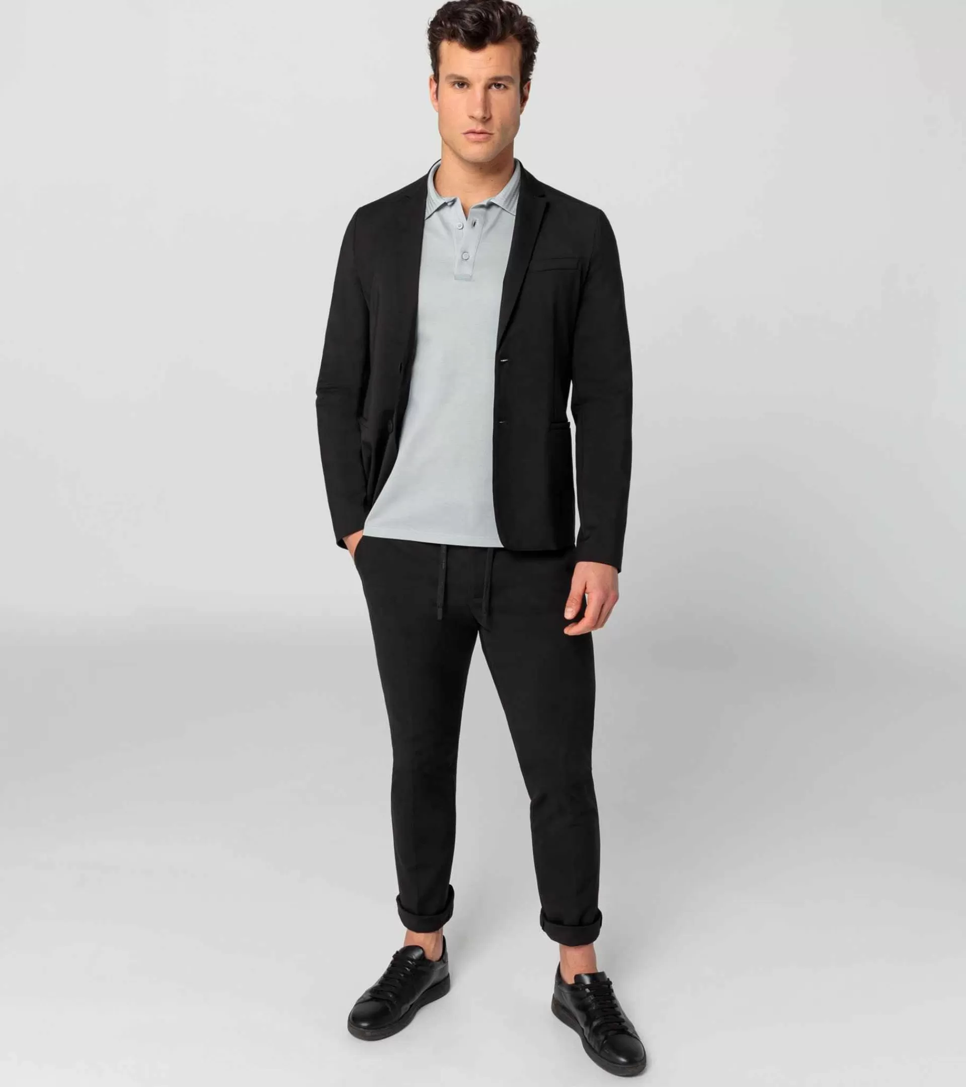 Porsche Design Athleisure Blazer Jet Black Flash Sale