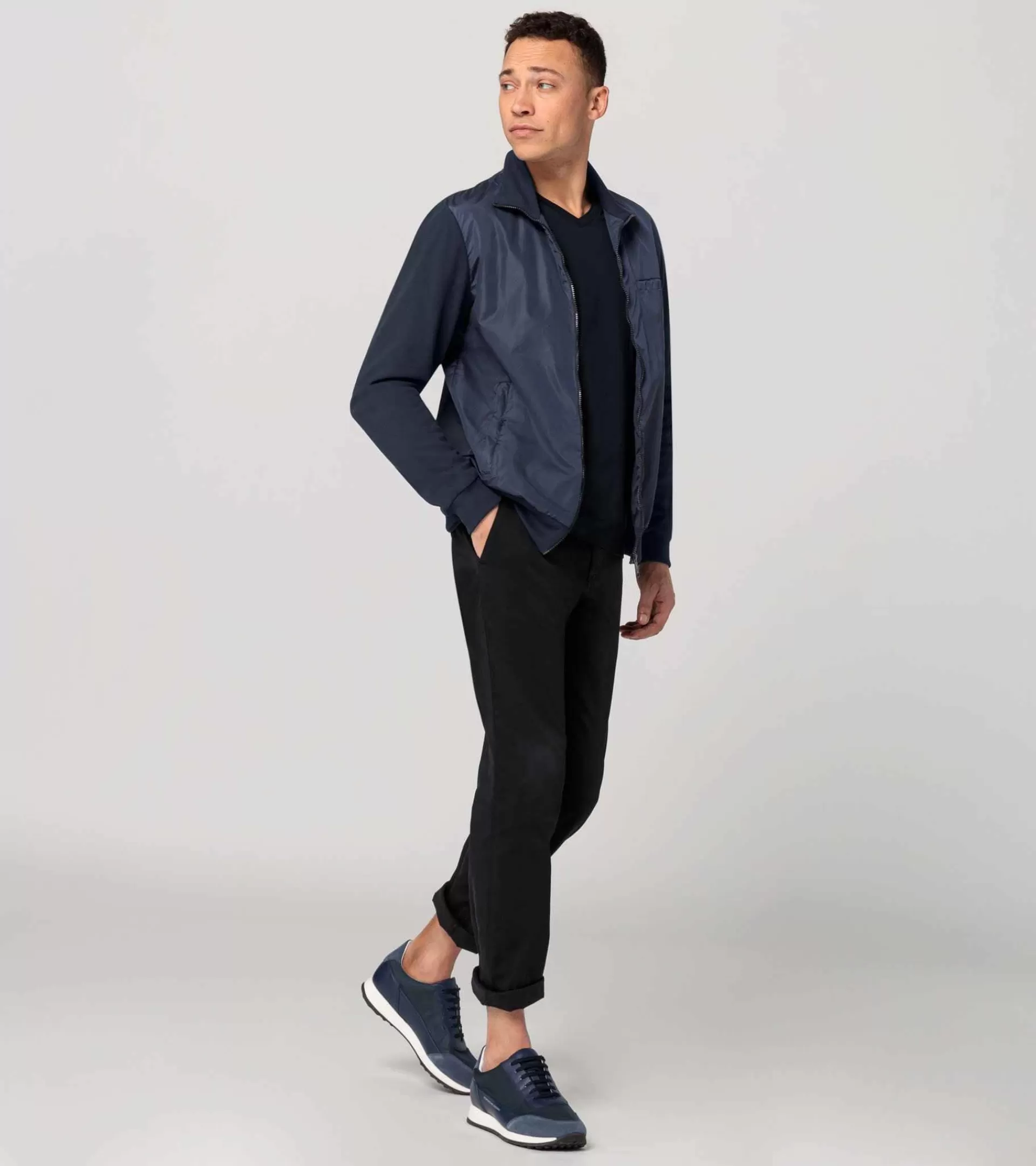 Porsche Design Athleisure Cardigan Navy Blazer Sale