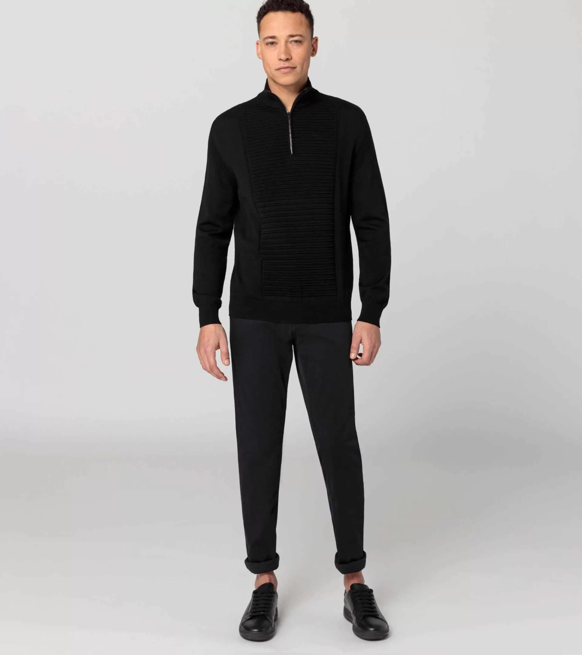 Porsche Design Athleisure Sweater Jet Black Sale