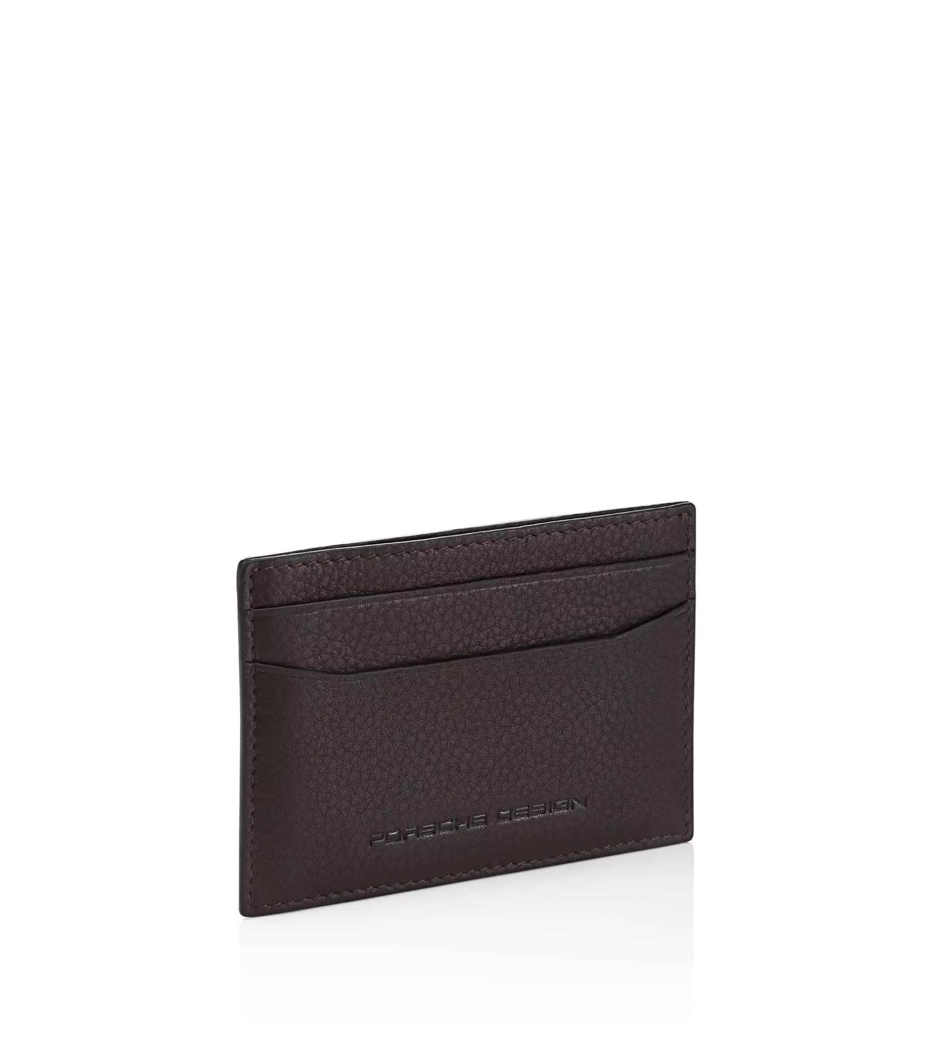 Porsche Design Business Card Holder 2 With Money Clip Dark Brown Store