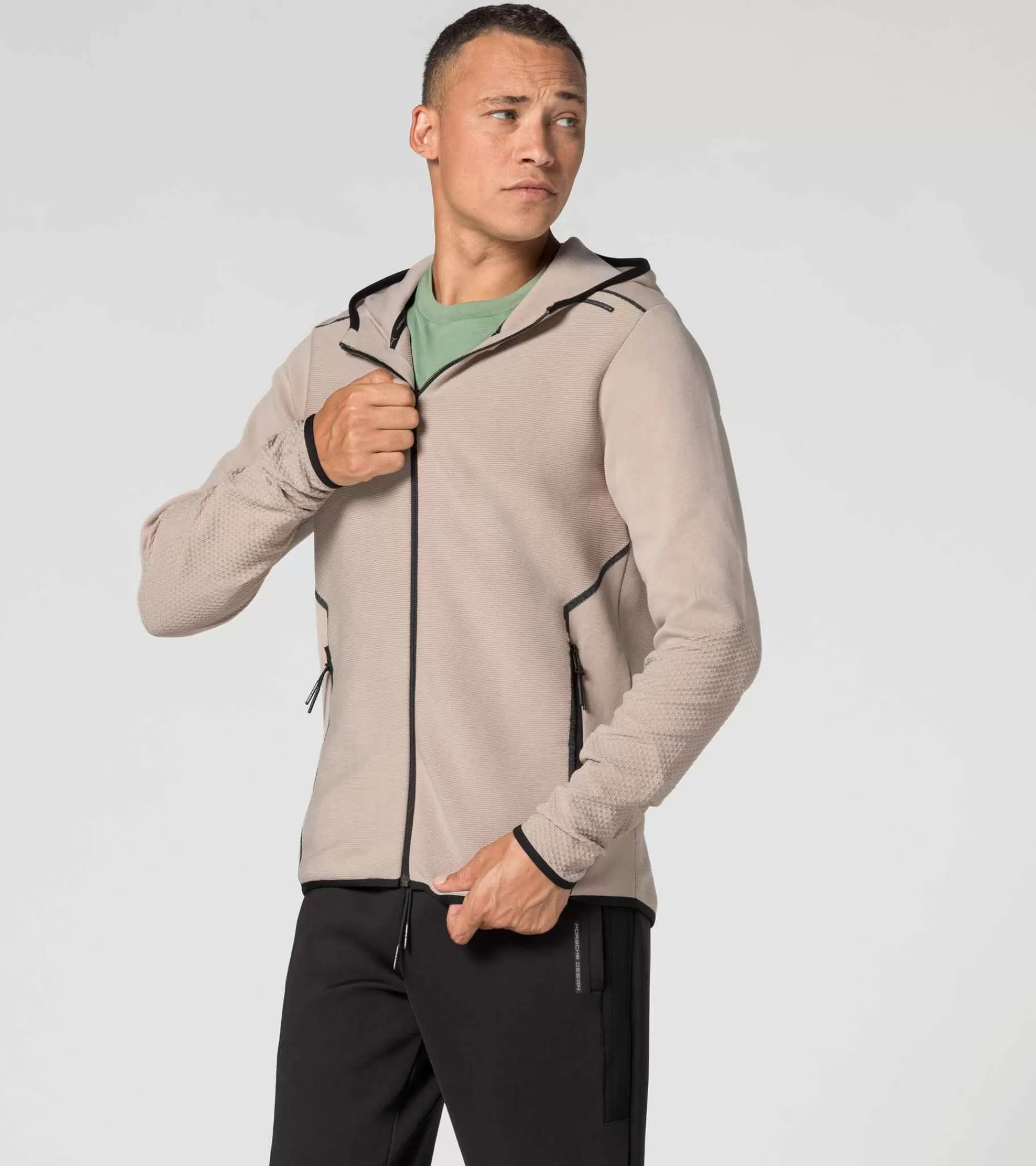 Porsche Design Casaco Midlayer Evoknit® Putty Beige Store