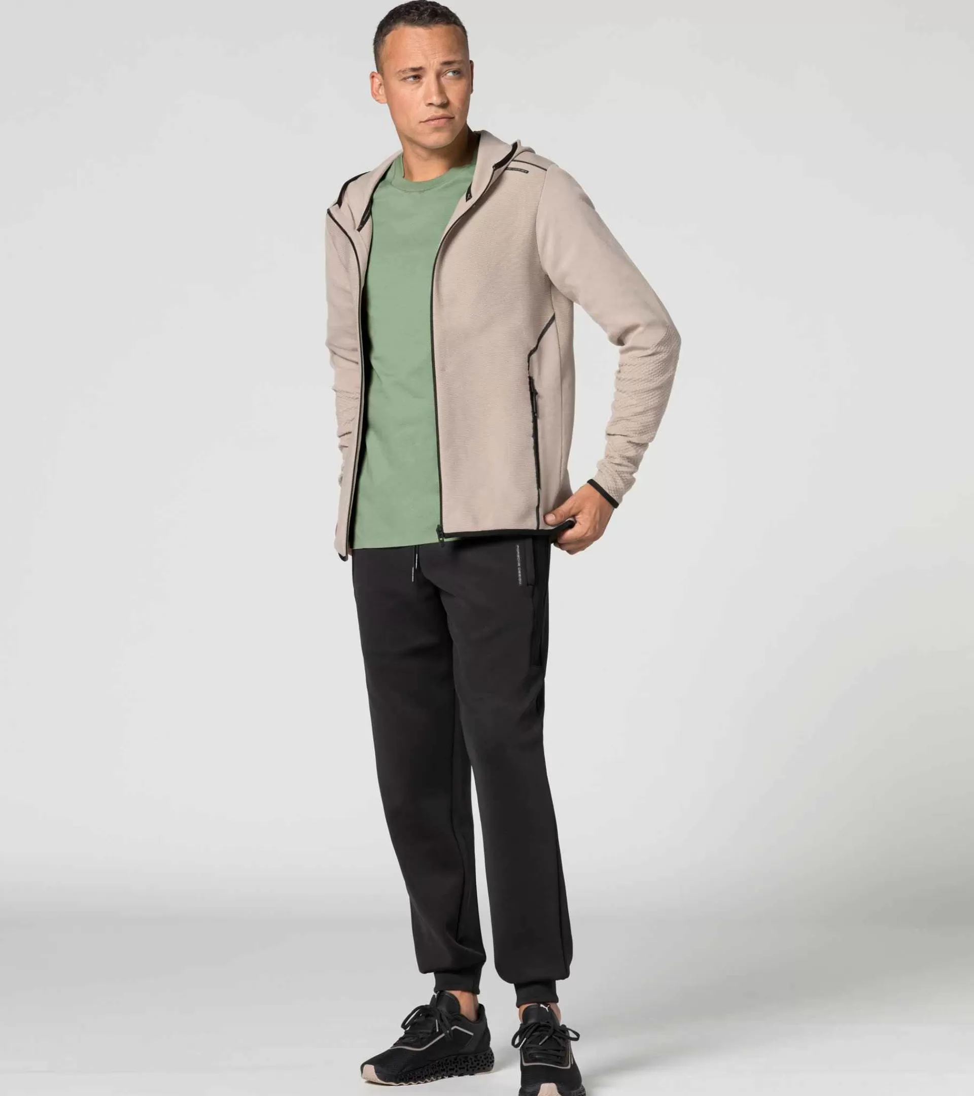 Porsche Design Casaco Midlayer Evoknit® Putty Beige Store