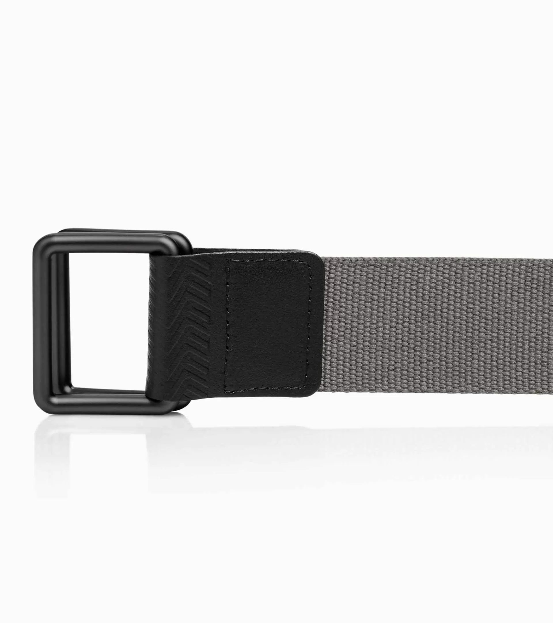 Porsche Design Cinto Casual Double Ring Buckle Grey, Titanium Store