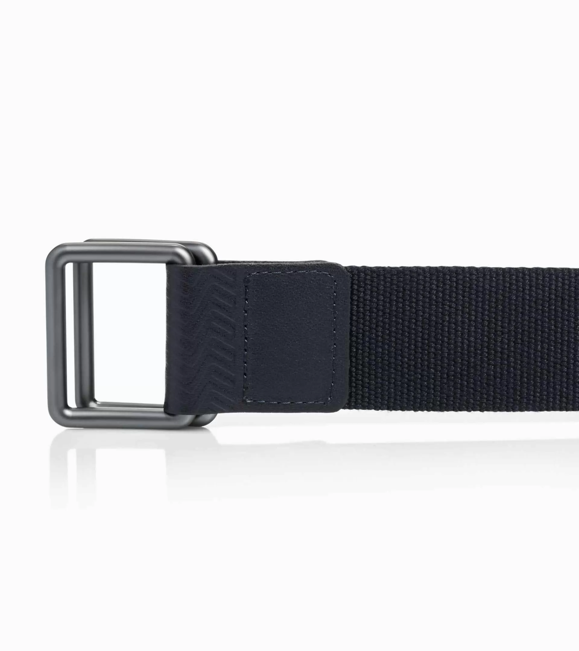 Porsche Design Cinto Casual Double Ring Buckle Dark Blue, Titanium Online