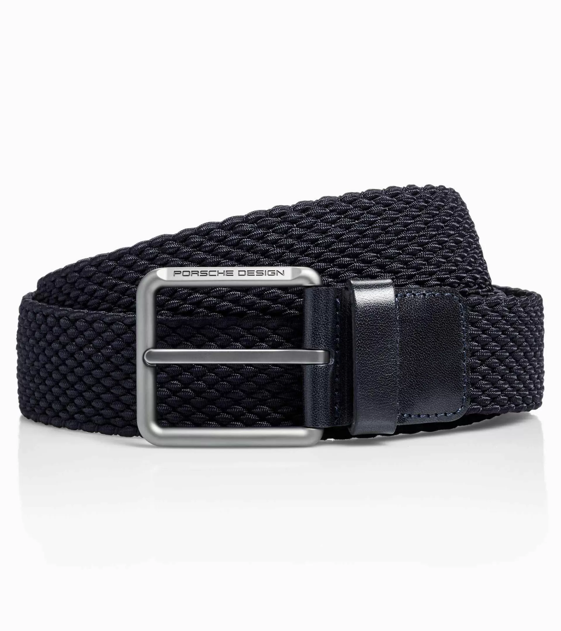 Porsche Design Cinto Casual Pin Buckle Chino Dark Blue, Titanium Discount