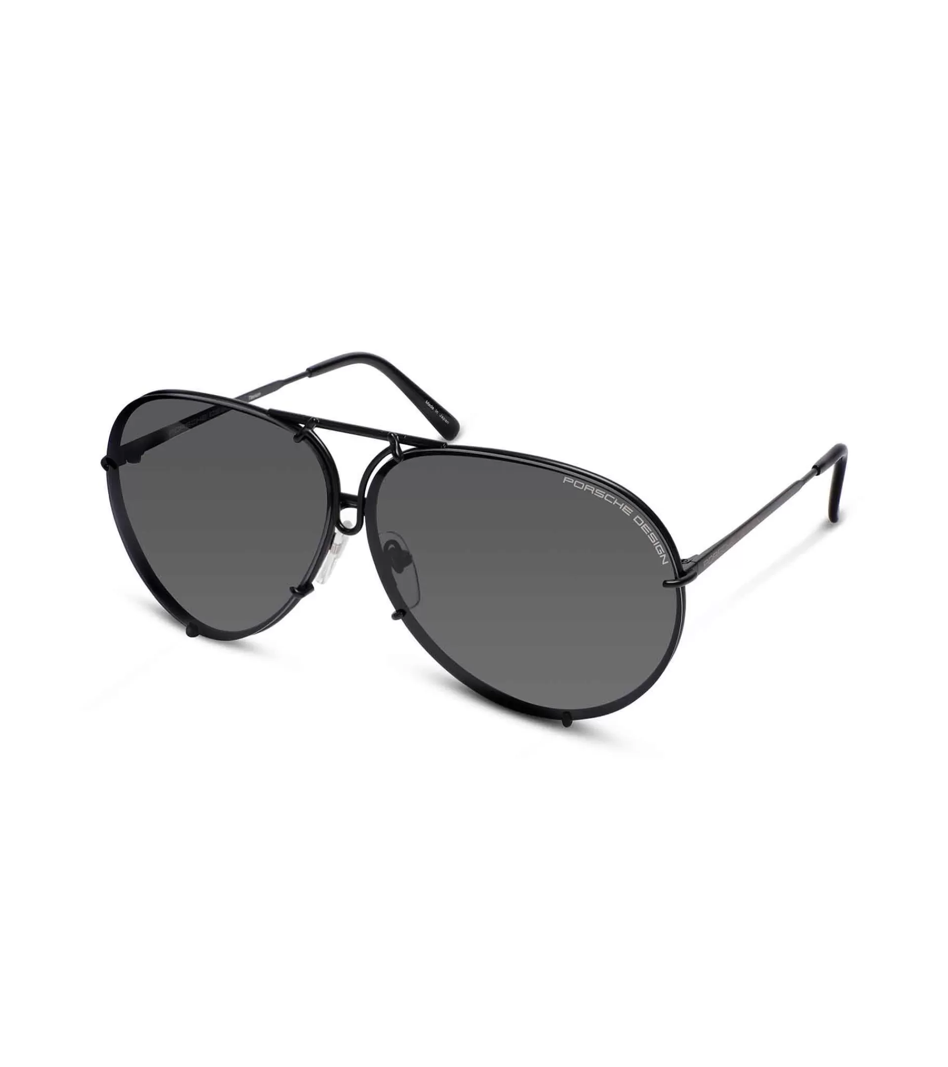 Porsche Design Óculos De Sol P´8478 (Dg) Black Matt, Lens Grey Blue Shop