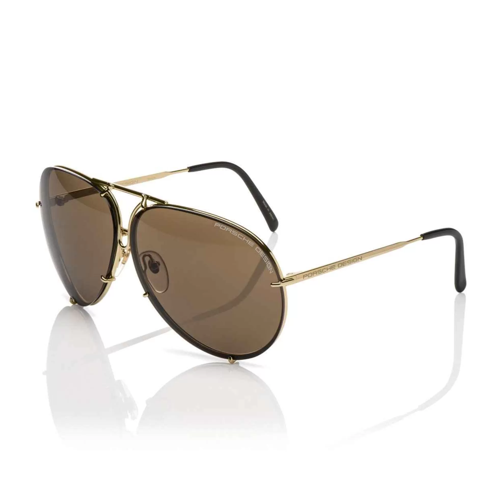 Porsche Design Óculos De Sol P´8478 (A) Light Gold New