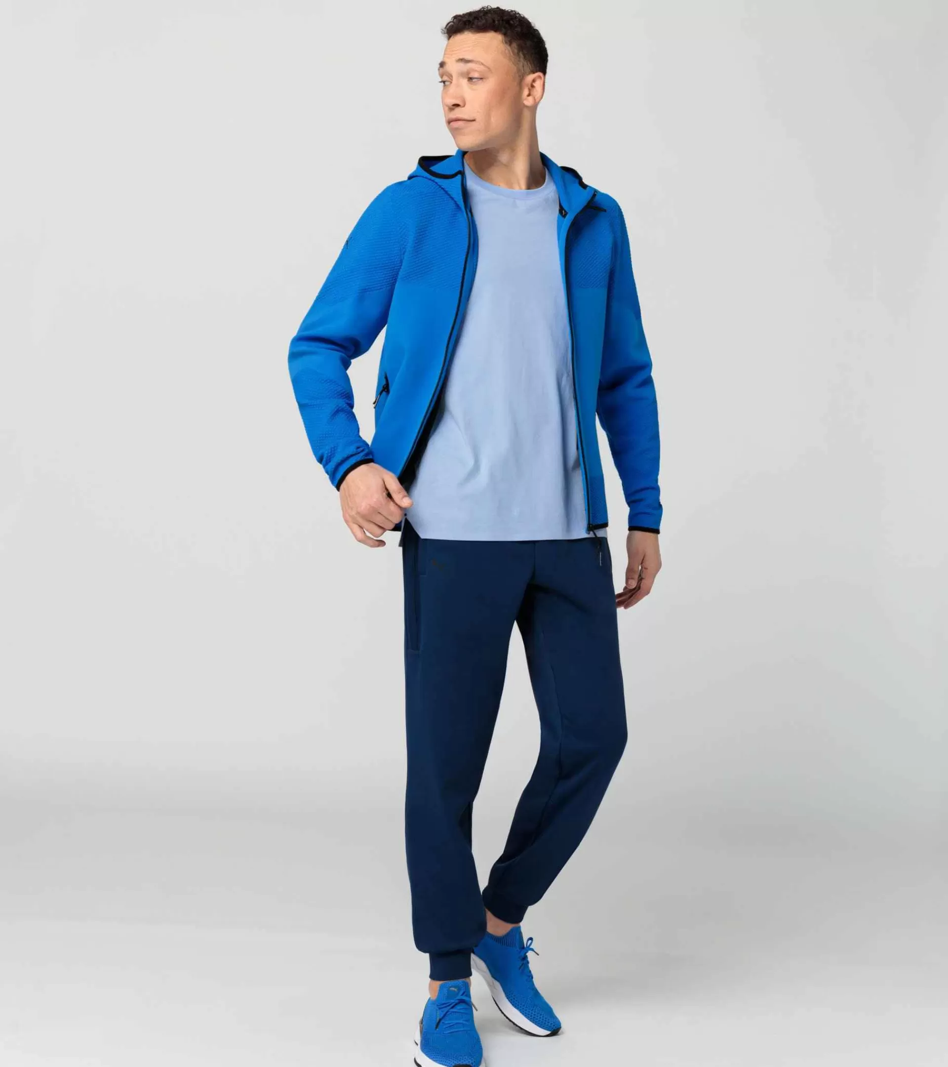 Porsche Design Evoknit® Midlayer Jacket Ultra Blue Clearance