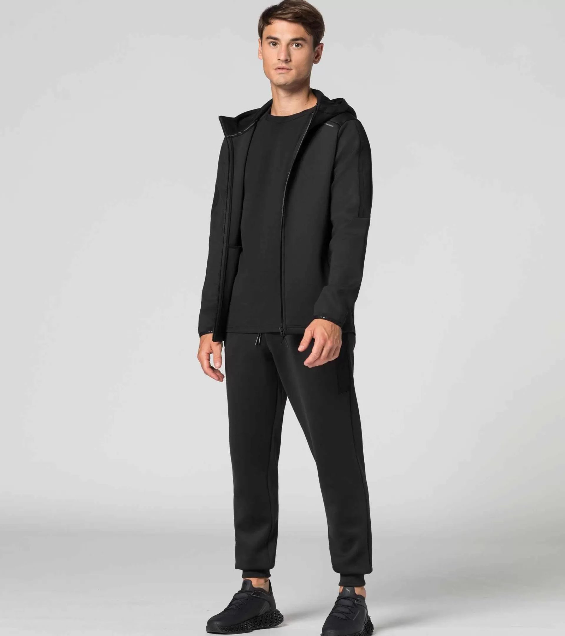 Porsche Design Hooded Sweat Jacket Black Best