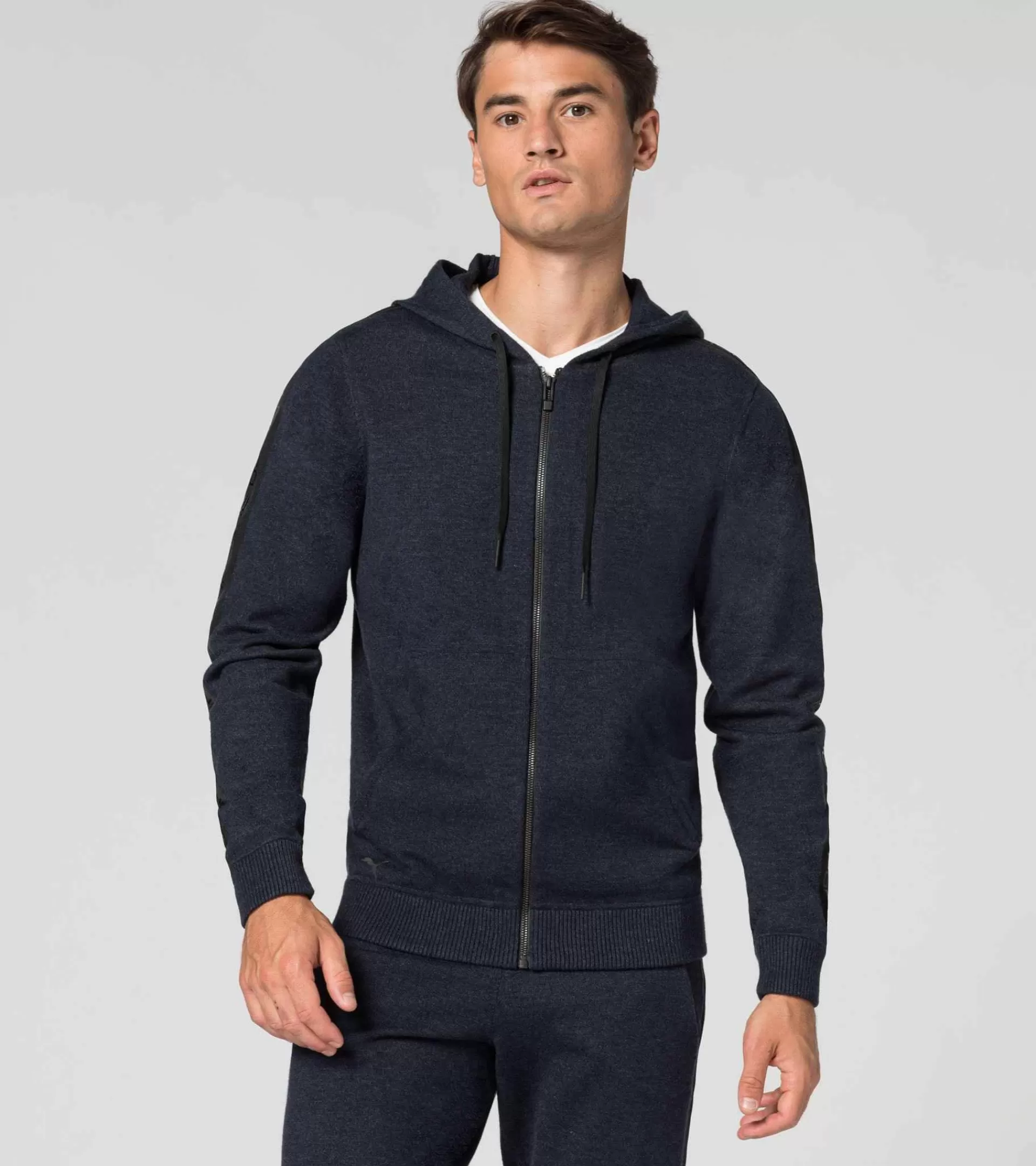 Porsche Design Leisure Fullzip Jacket Navy Blazer Heather Cheap