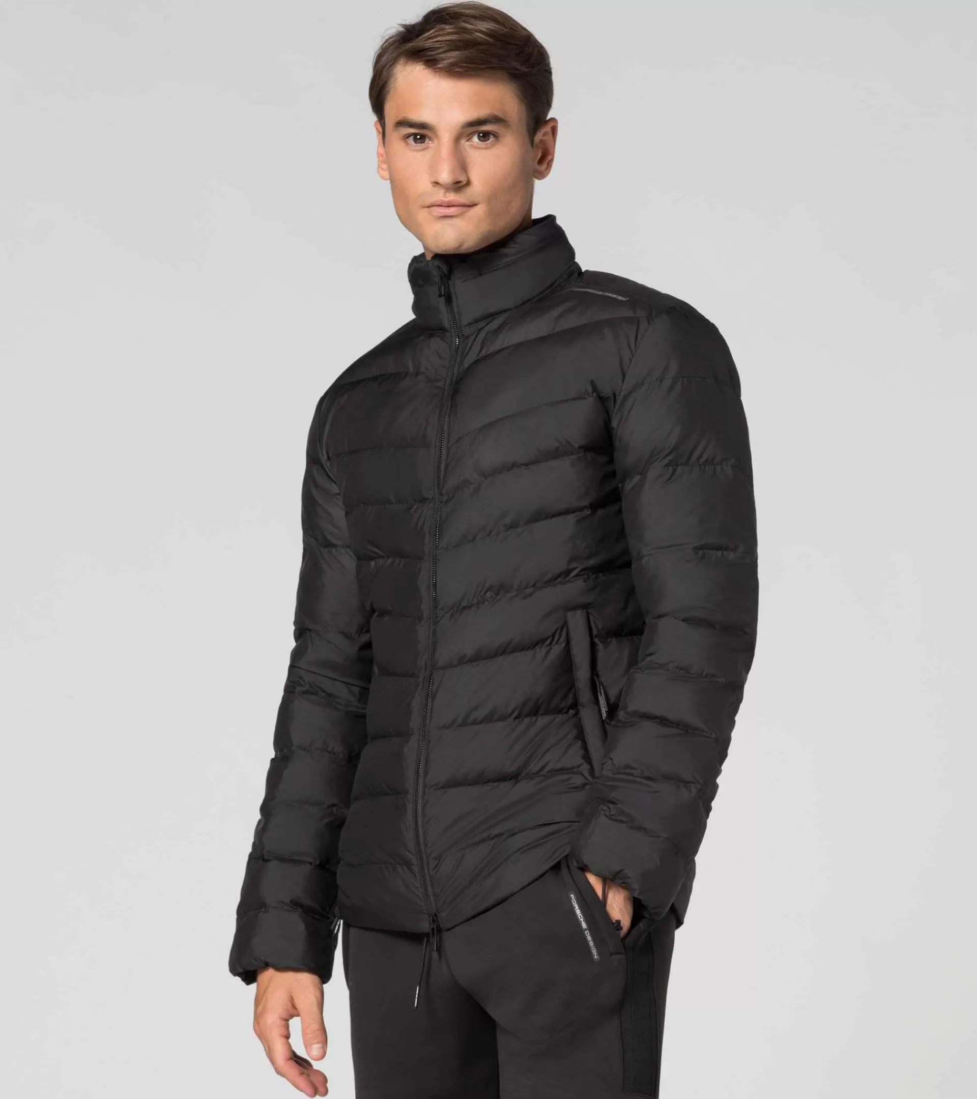 Porsche Design Light Packable Jacket Black New