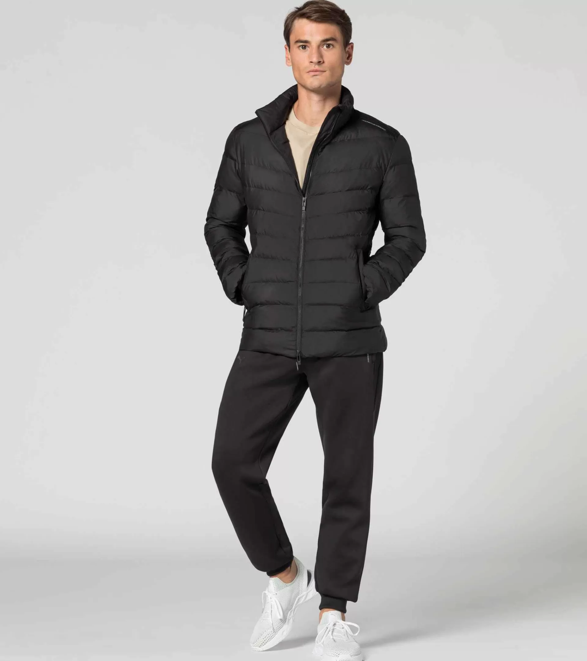 Porsche Design Light Packable Jacket Black New