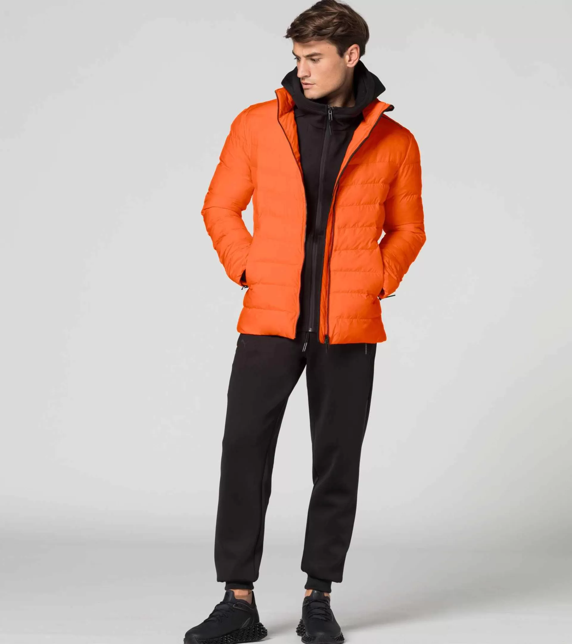 Porsche Design Light Packable Jacket Fire Cracker Orange Discount