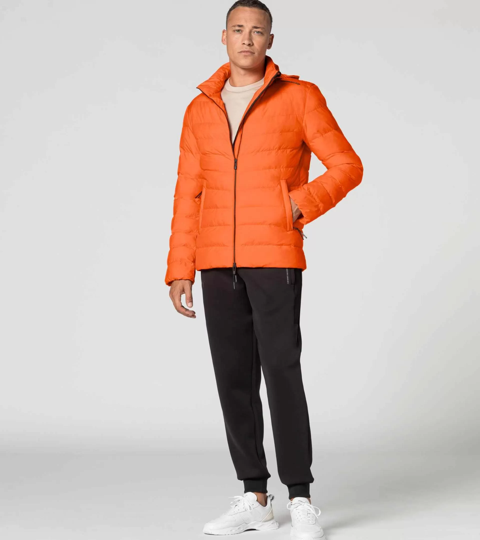 Porsche Design Light Packable Jacket Fire Cracker Orange Discount