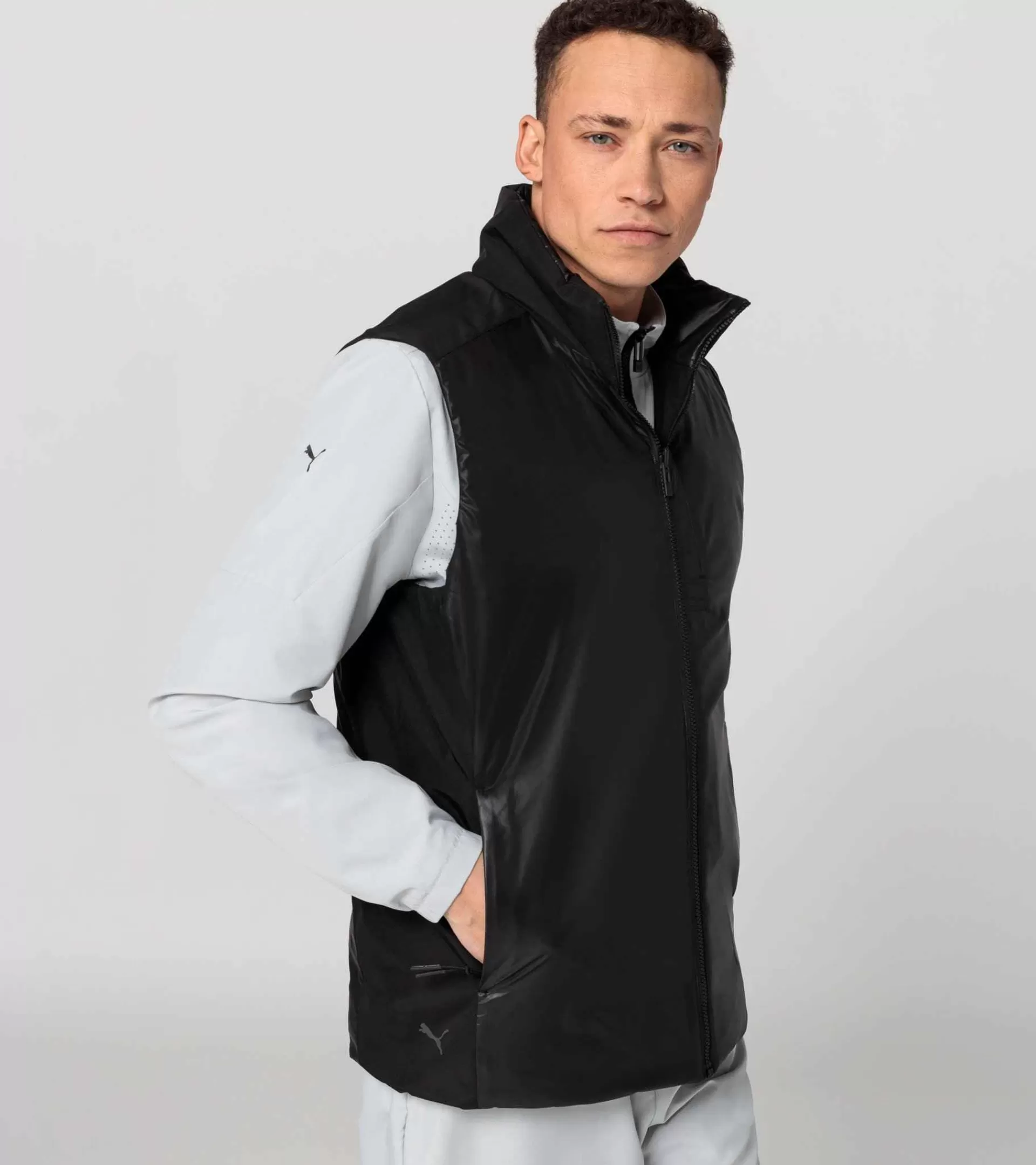 Porsche Design Padded Vest Black Outlet