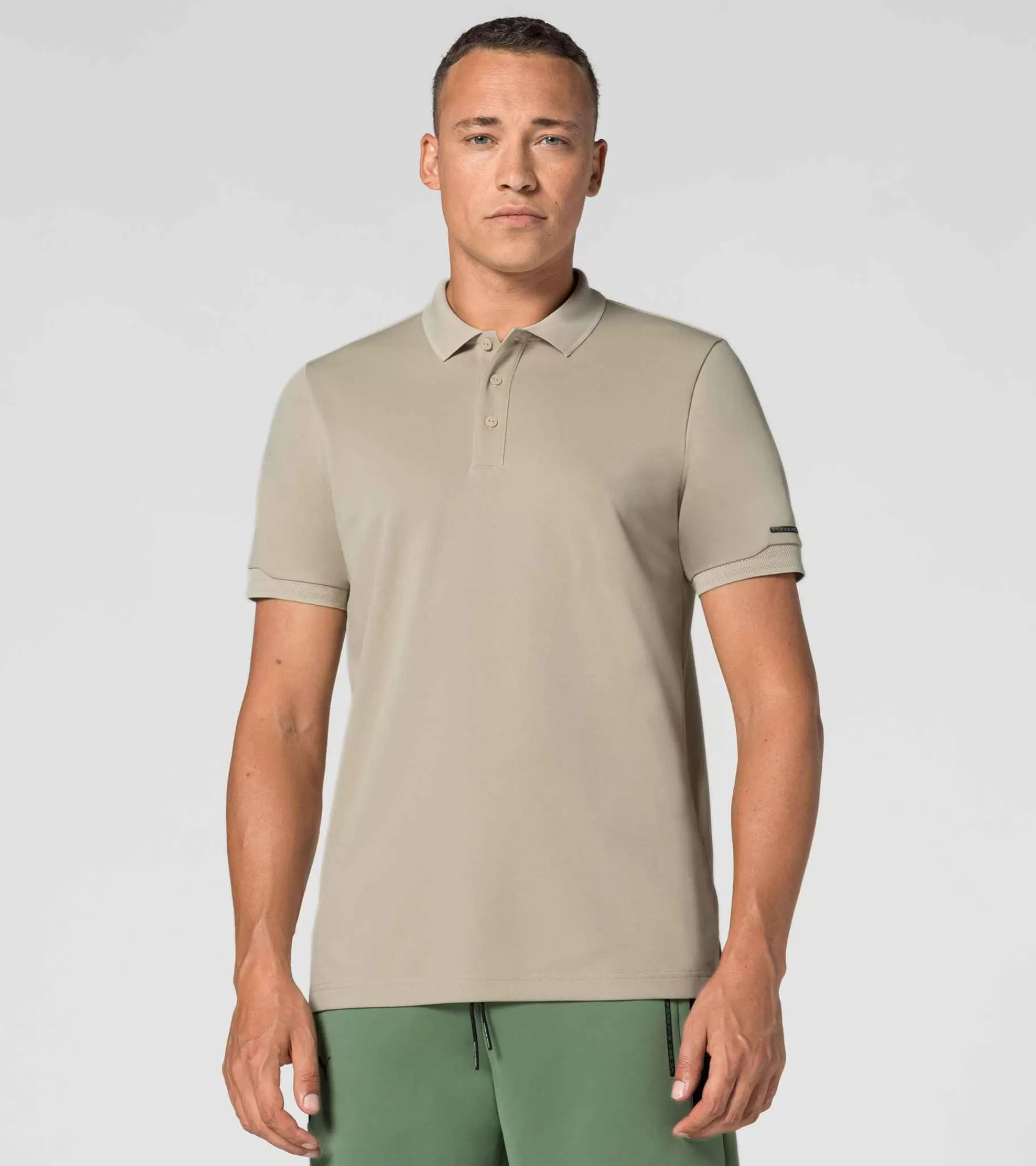 Porsche Design Polo Para Homem Putty Beige Best