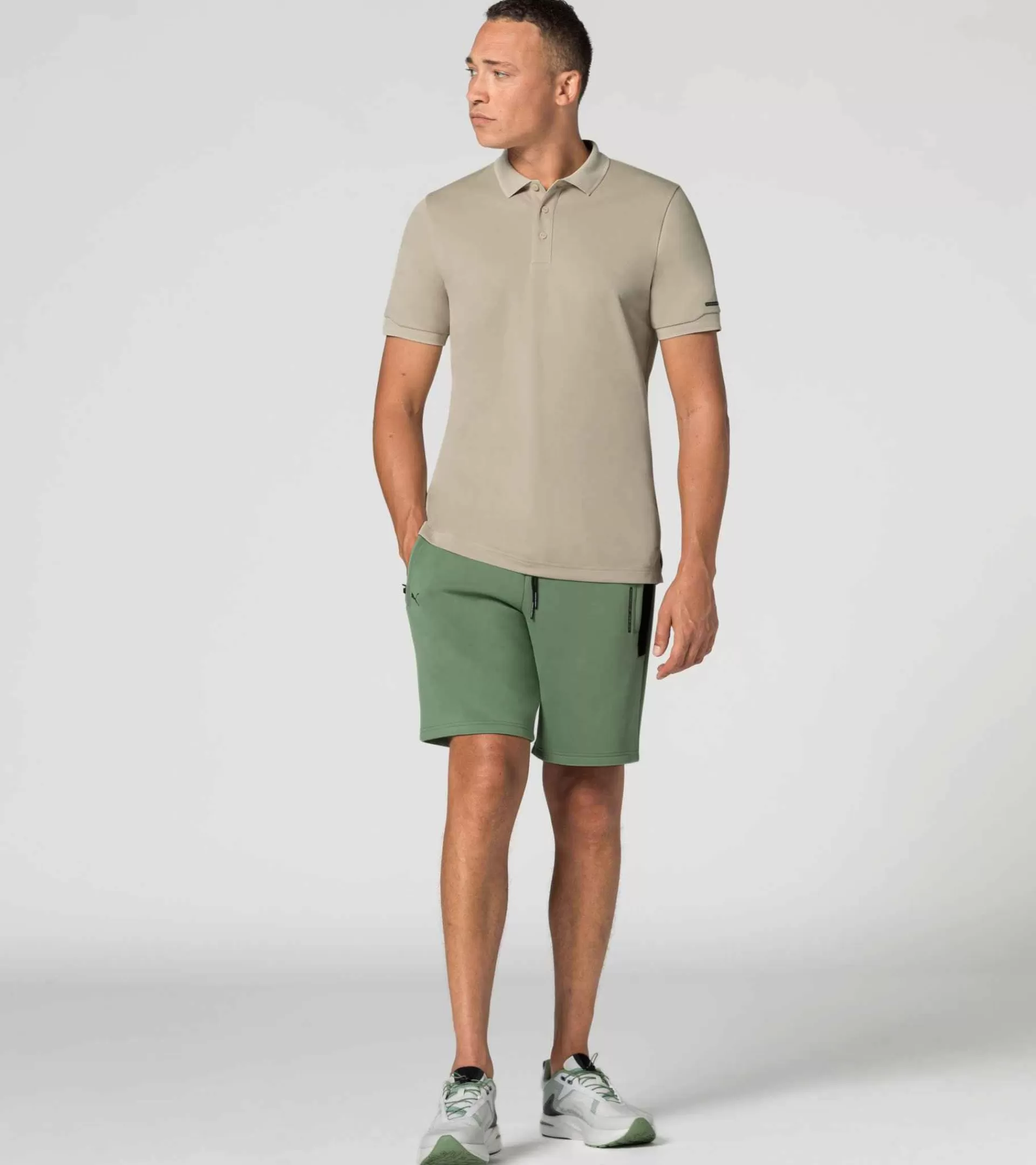 Porsche Design Polo Para Homem Putty Beige Best