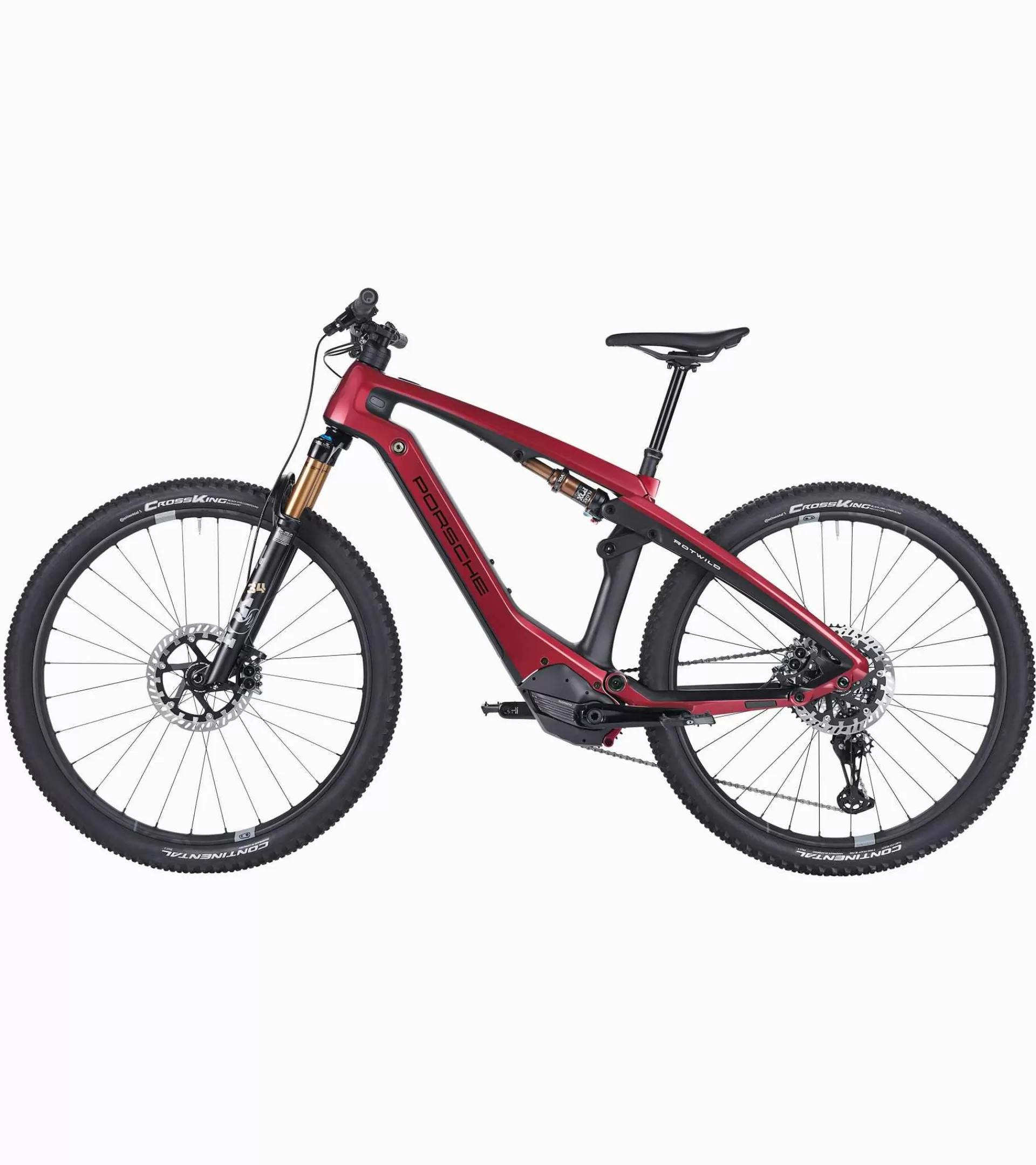 Porsche Design Porsche Ebike Cross Performance Exc Karminrot Cheap