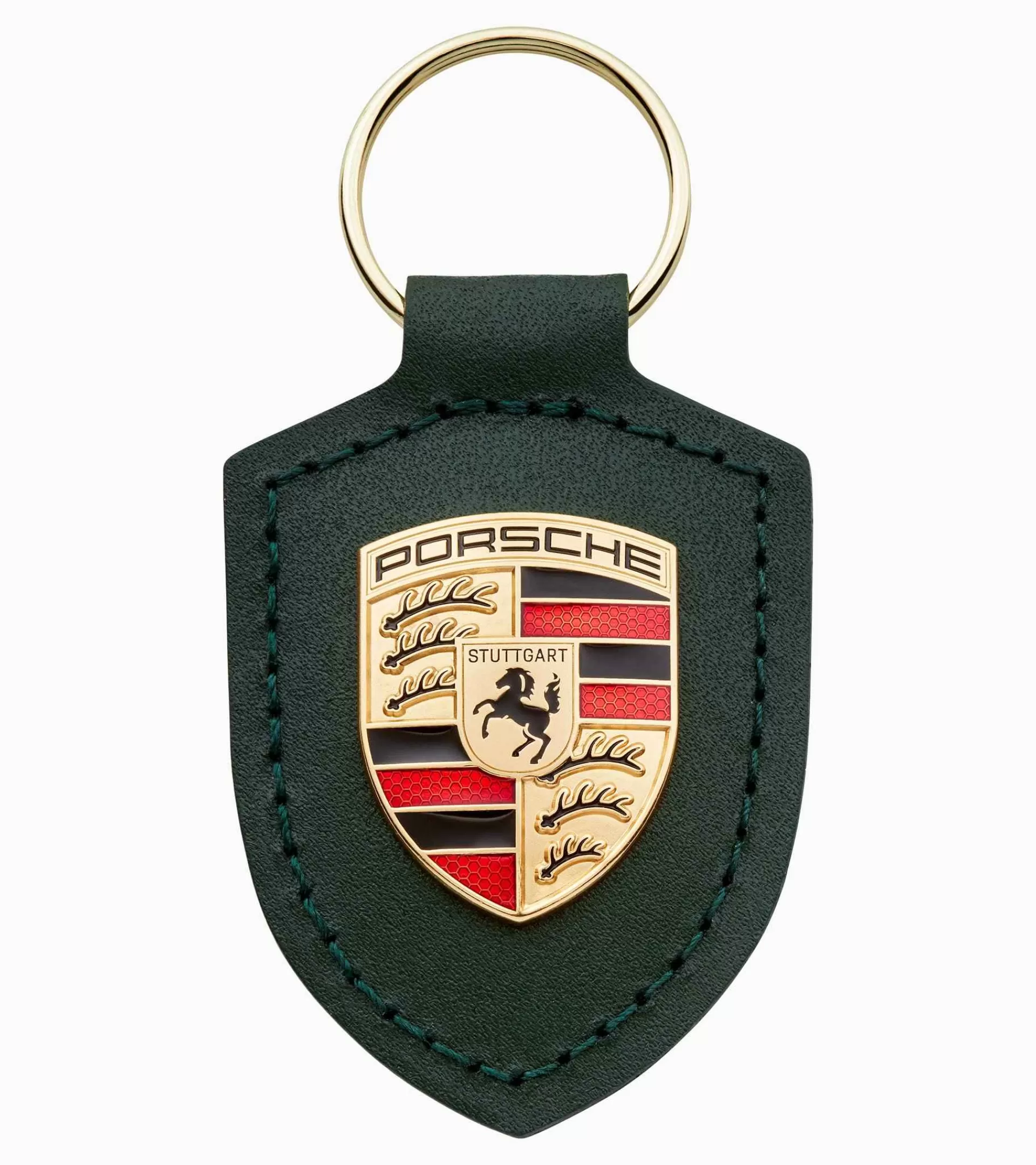 Porsche Design Porta-Chaves Com Escudo Irischgrun New