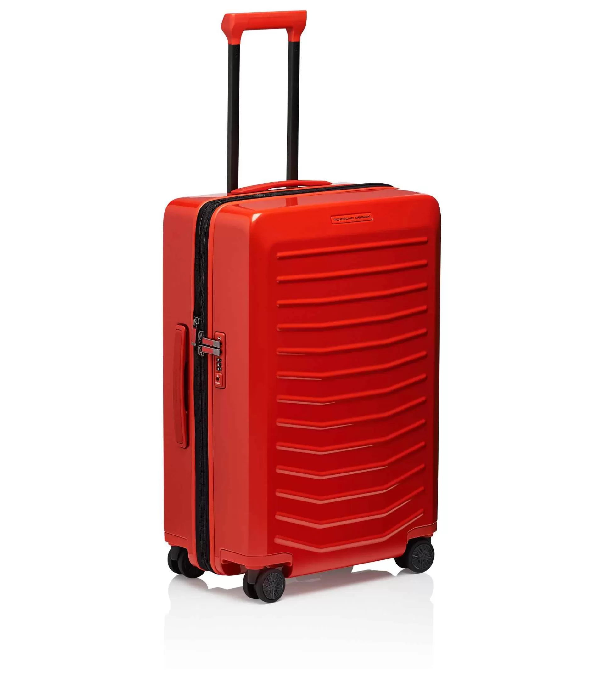 Porsche Design Roadster Hardcase 4W Trolei M Lava Orange New