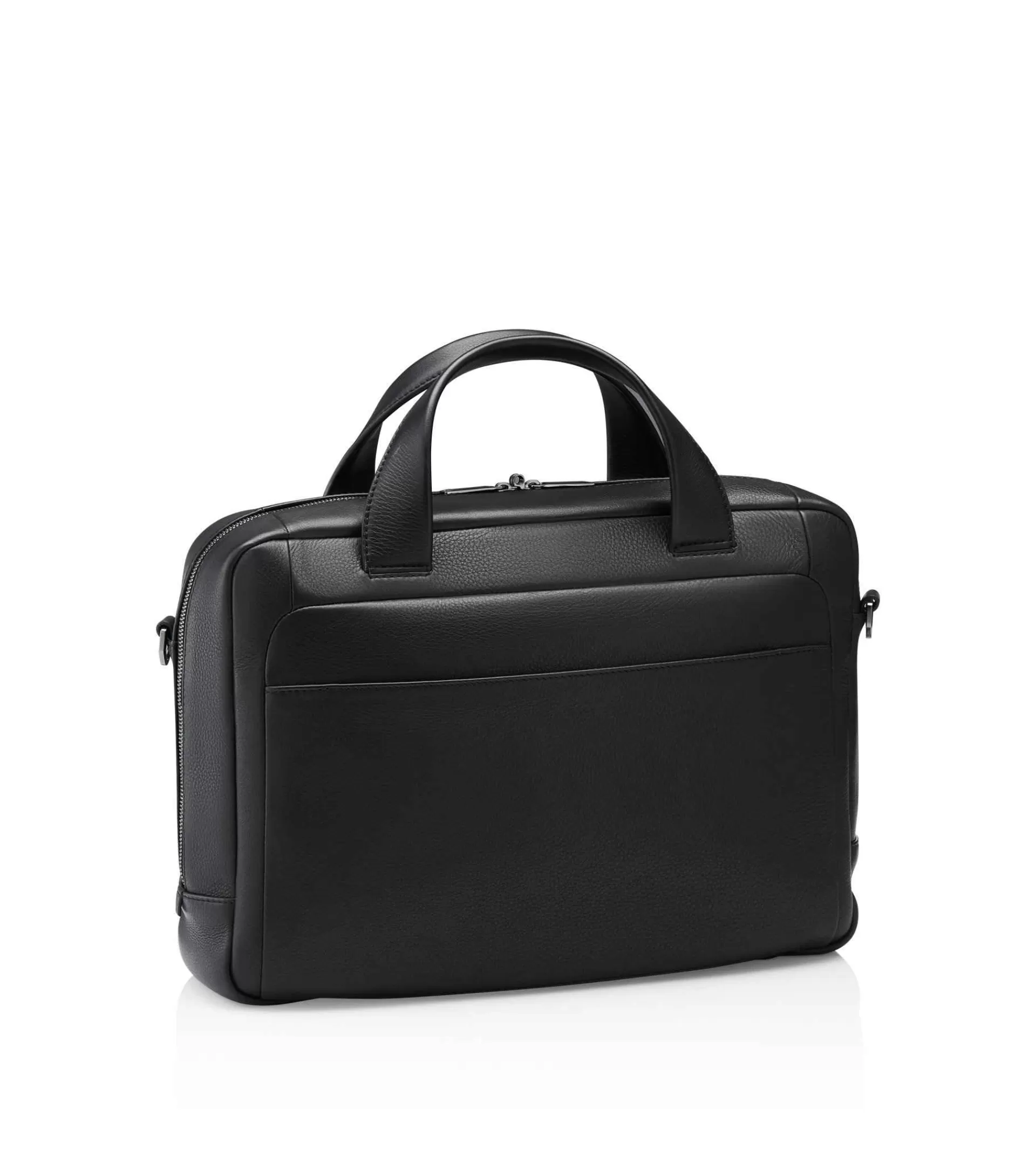 Porsche Design Roadster Leather Briefcase S Black Outlet