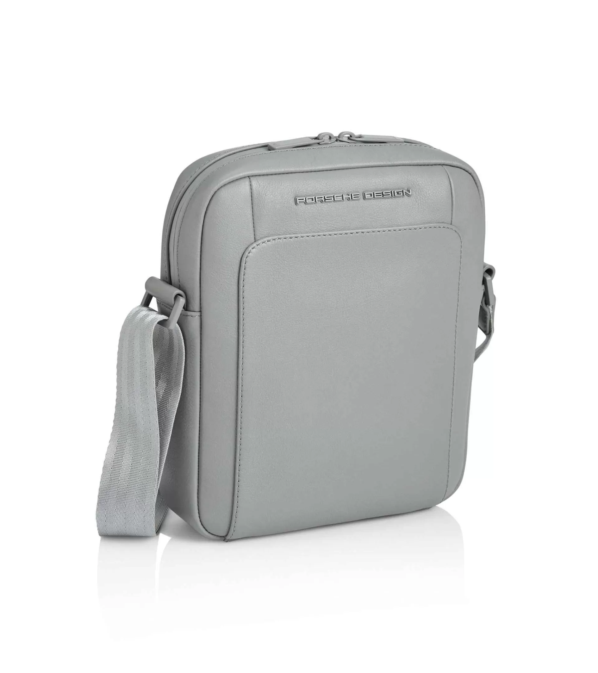 Porsche Design Roadster Leather Shoulderbag Xs Grey Sale