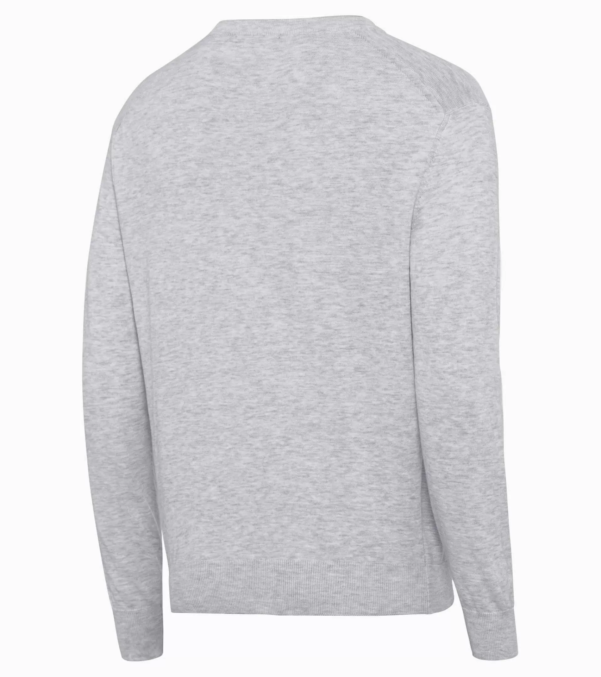 Porsche Design Sueter Com Logotipo Jacquard Bright White Melange Shop