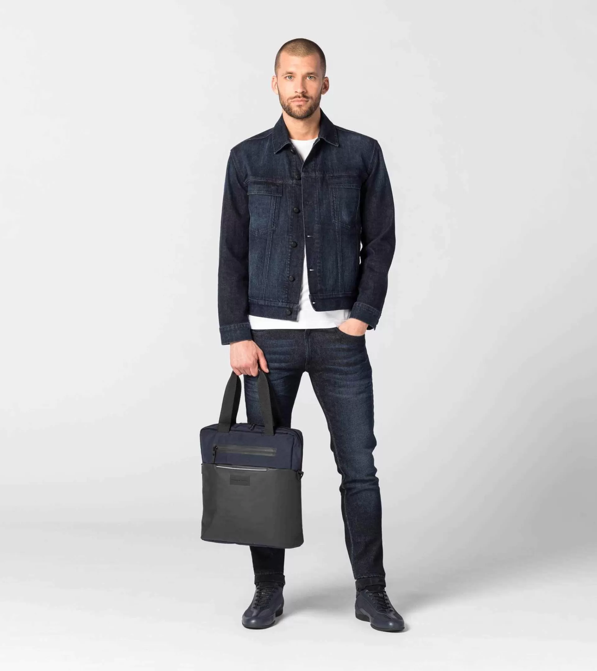 Porsche Design Urban Eco Shopper Dark Blue Store